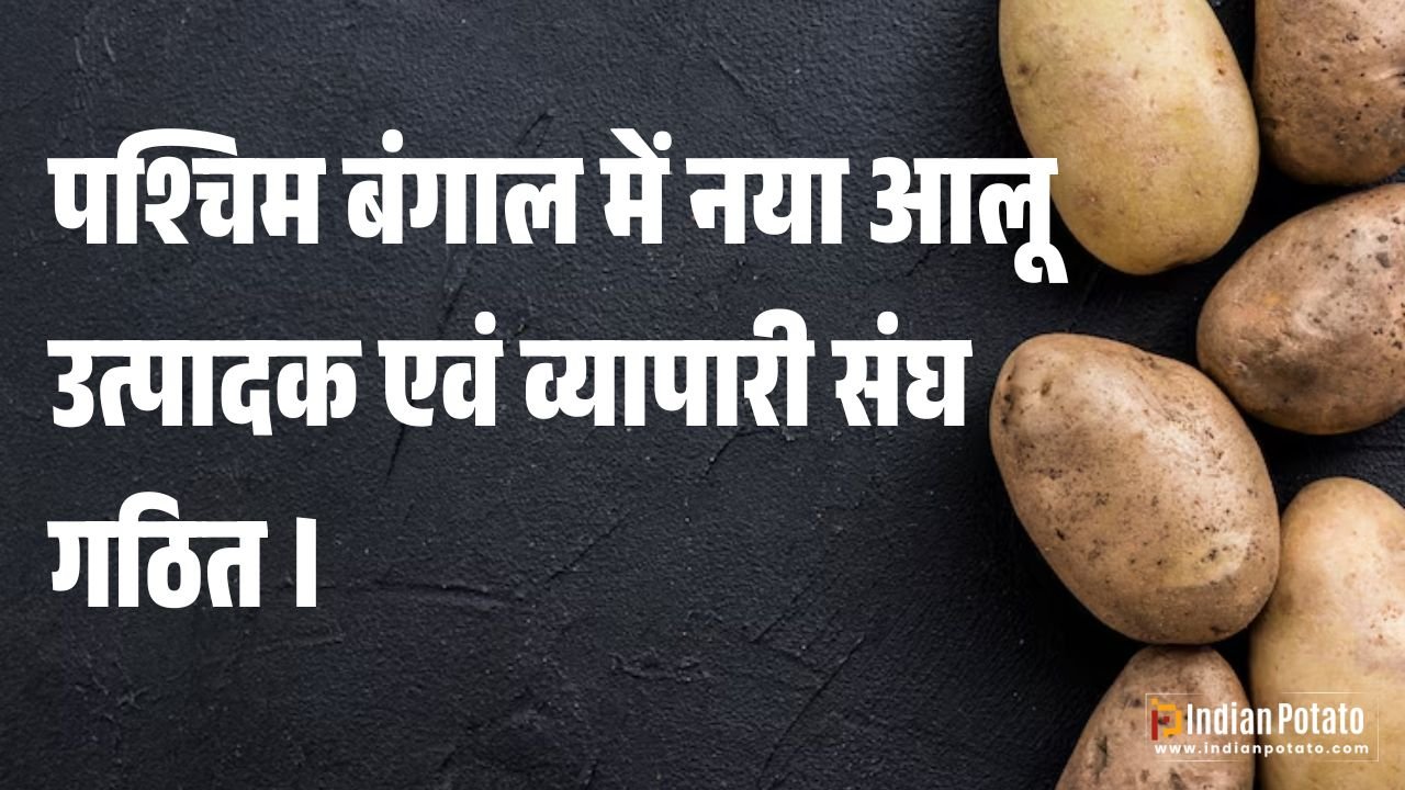 पश्चिम बंगाल में नया आलू उत्पादक एवं व्यापारी संघ गठित ।