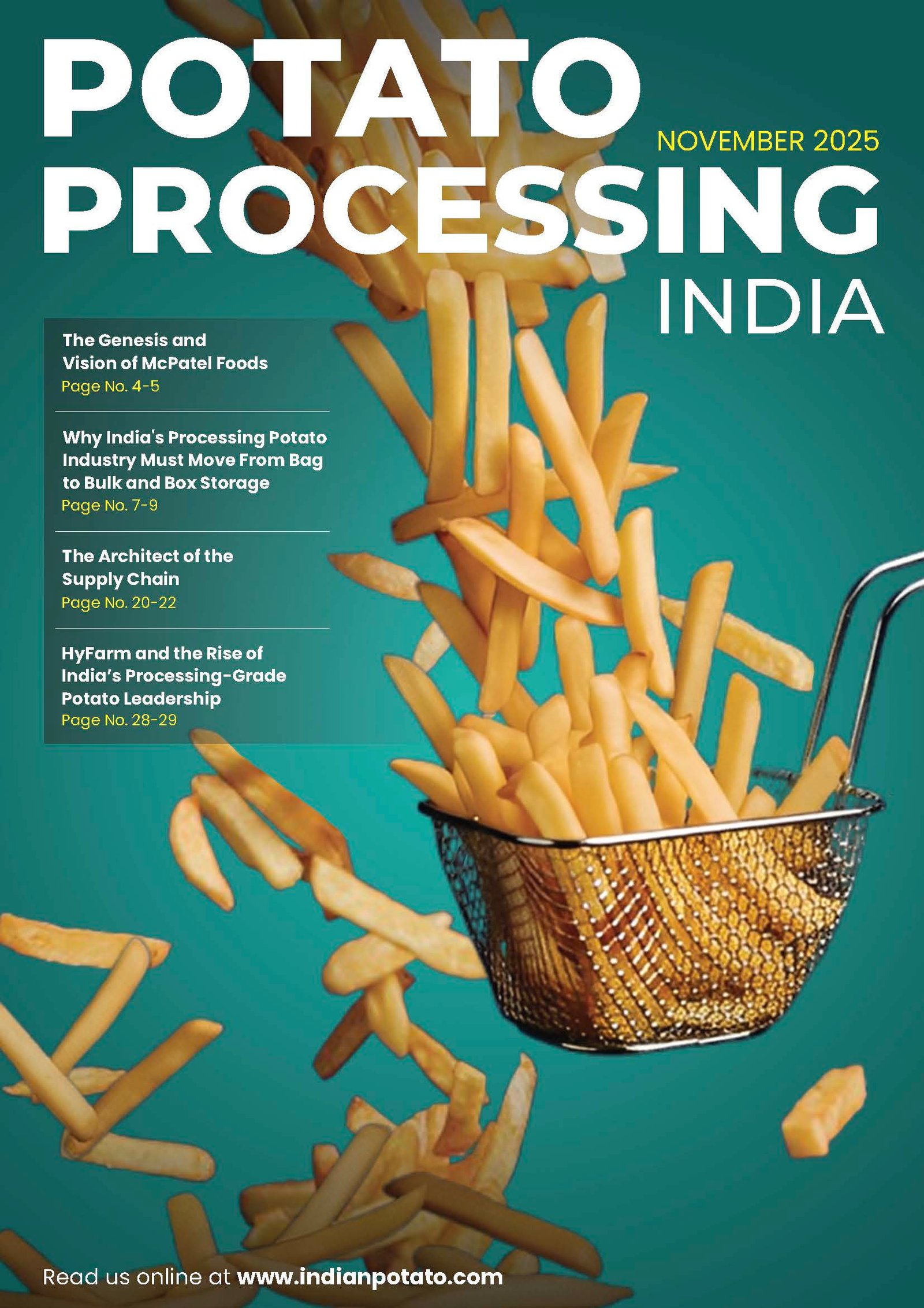 Potato Processing India - MONTH YEAR